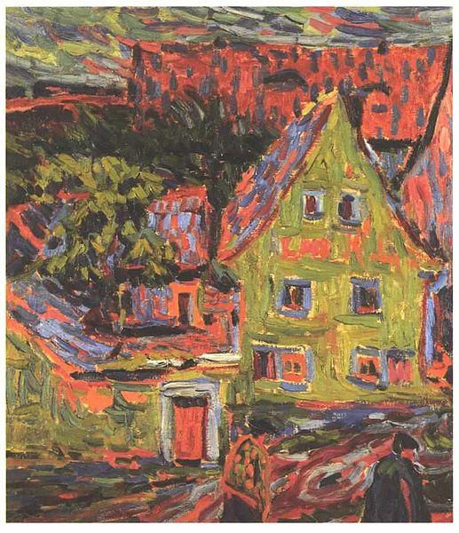 Ernst Ludwig Kirchner Green house